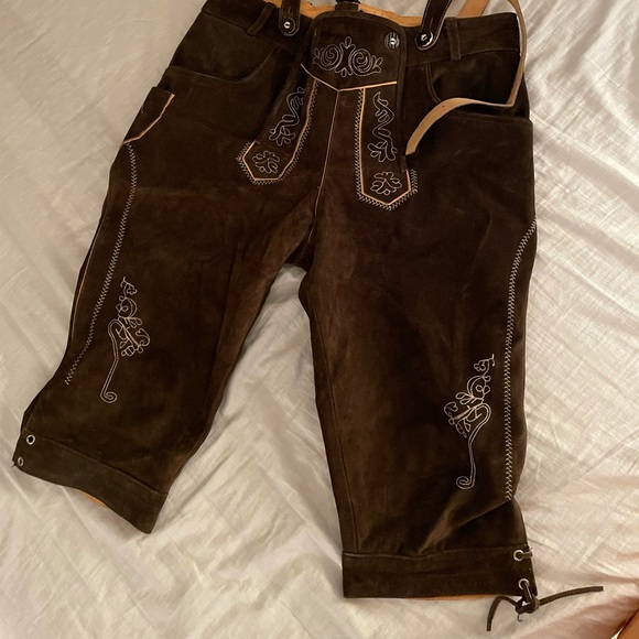 Men’s Authentic Lederhosen - Picture 1 of 7